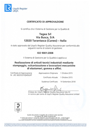 Certificazioni