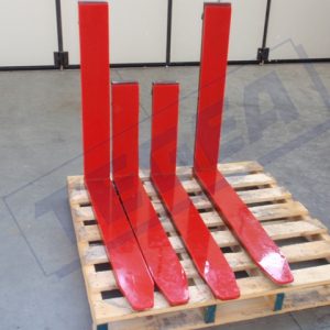 Forks for lift trucks coated with Adiprene, Polyurethane or Vulkollan